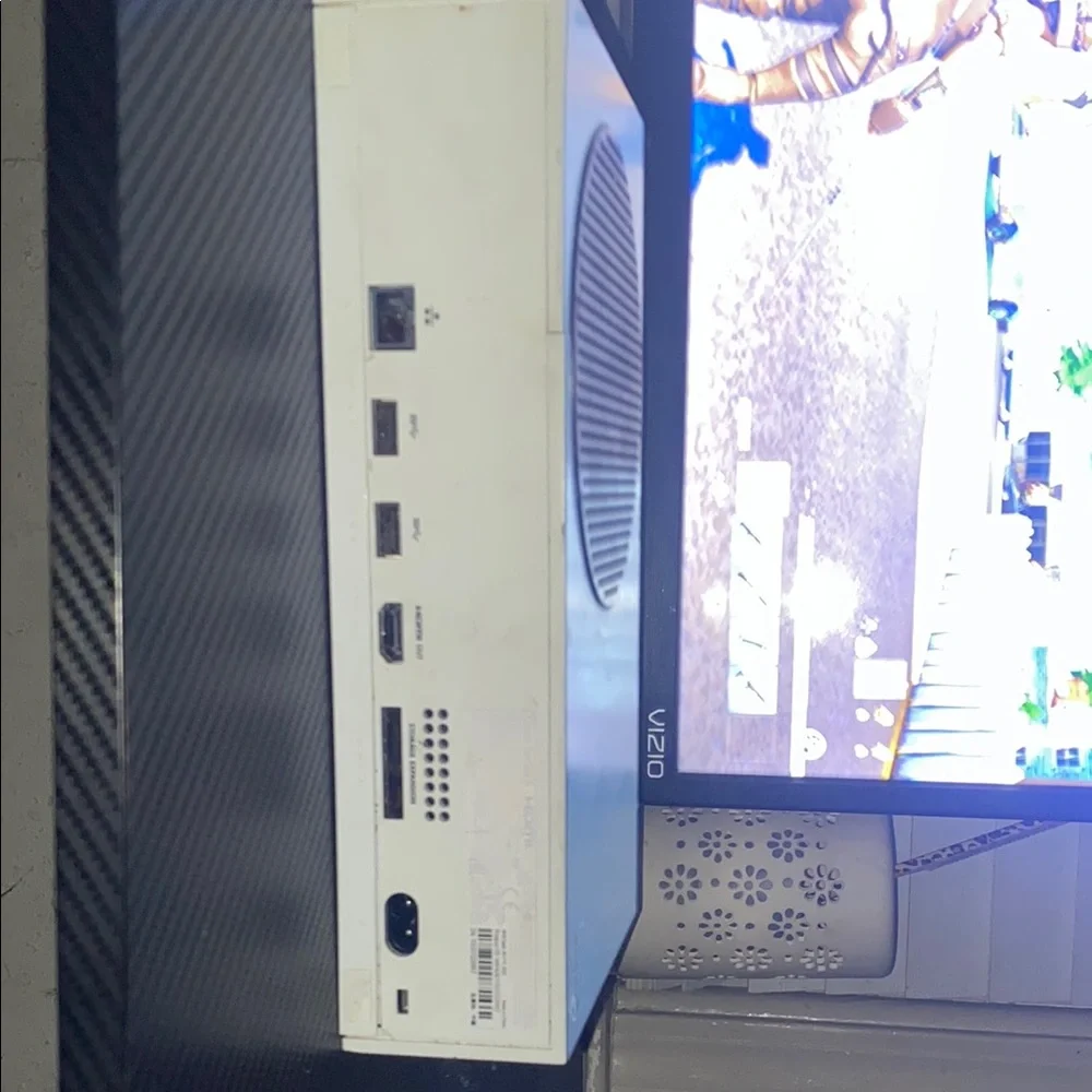 White and Black Digital Series S Console